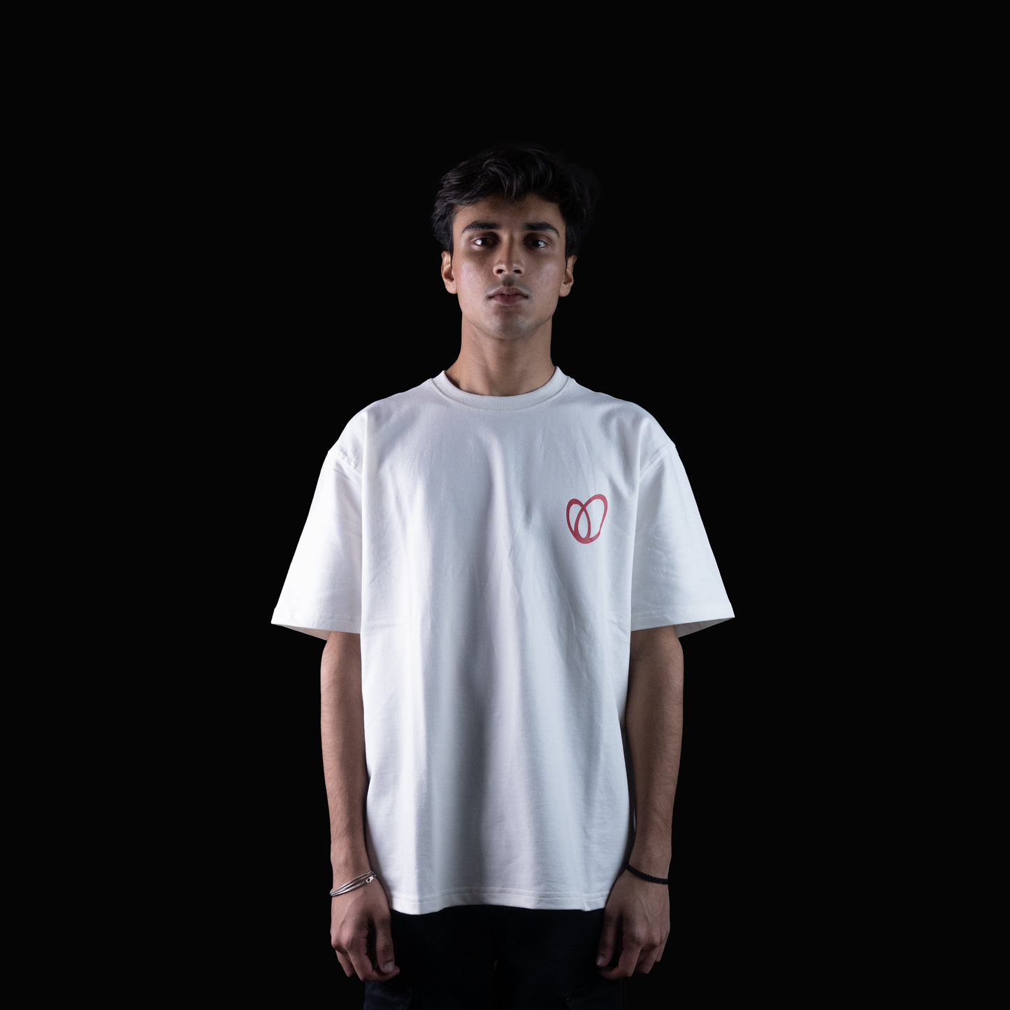 No Kind Hearts Printed Oversized T-Shirt